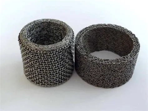 Nickel and Monel Knitted Wire Mesh Gasket for EMI Shielding 