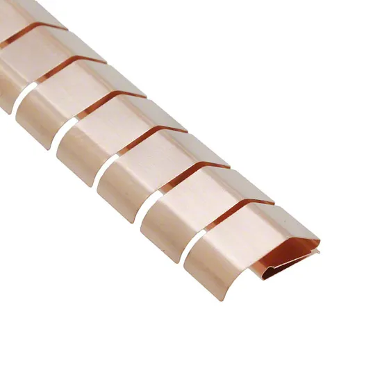 China Custom Fingerstock Gasket for EMI Shielding in Copper 